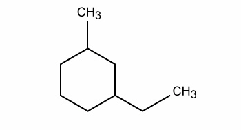 A) 1-methyl,3-ethylnonane
B)
